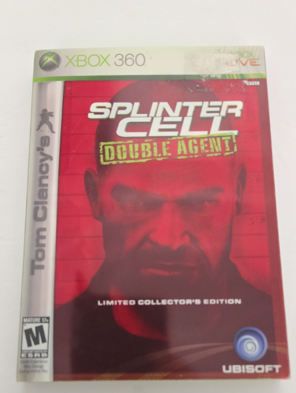 Tom Clancy's Splinter Cell Double Agent (Xbox 360) - Red Cover